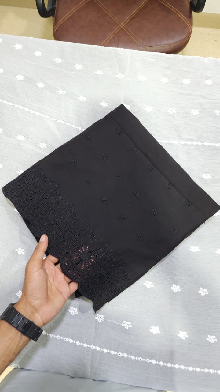 Pure Lawn Chikankari Shawls