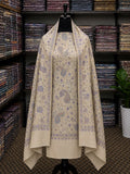 Kashmiri Pashmina Handmade Kacha Tanka Needle Work 3Pc Suit image 0