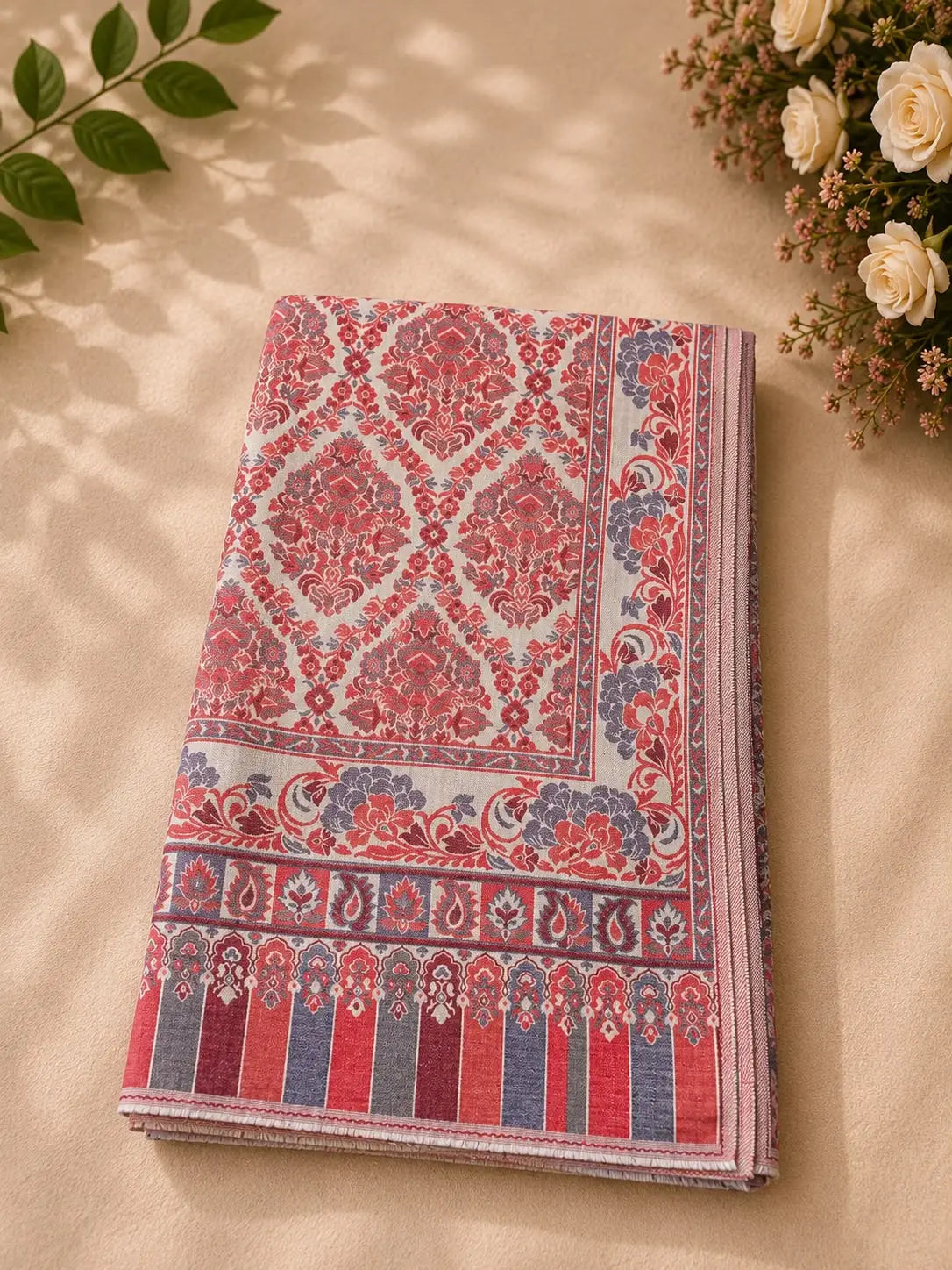 Premium Kani Pashmina Shawl image 0