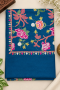 Zinc Pashmina Full Gulabkar Embroidered Stole