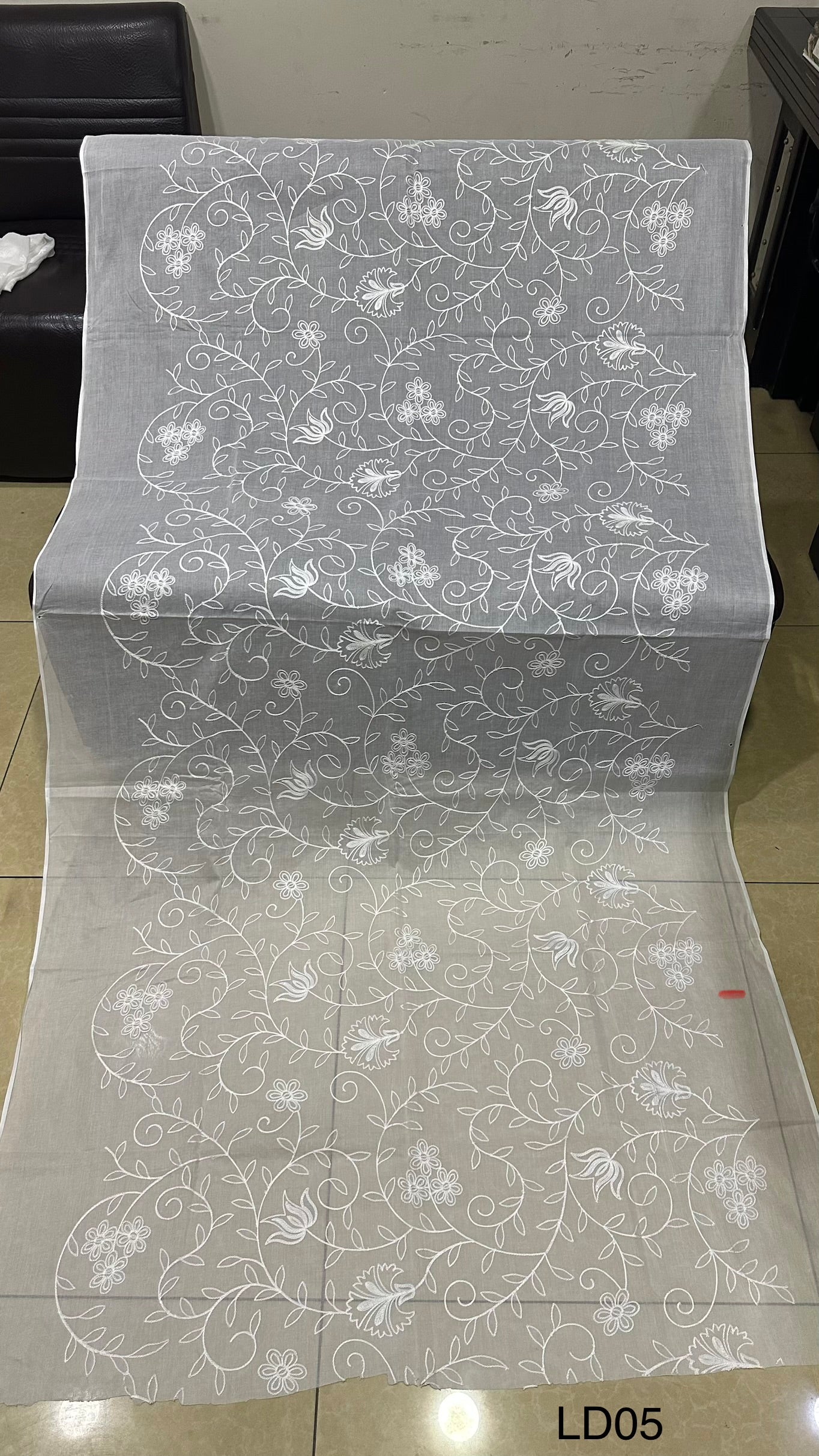 Pure Lawn Embroidered Dyeable Dupattas