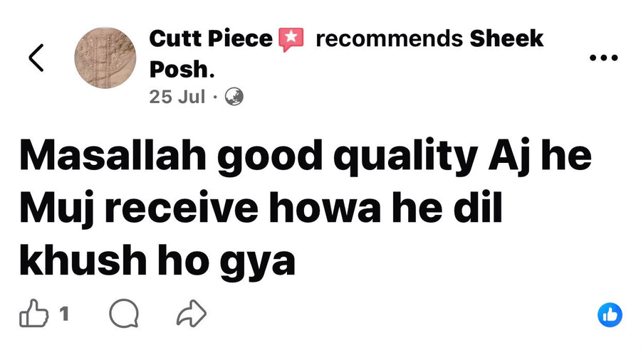 Customer review