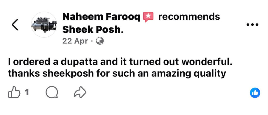 Customer review