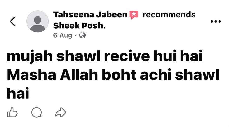 Customer review