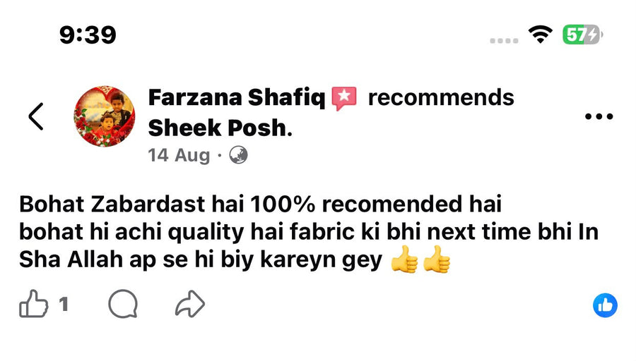 Customer review