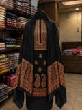 Black Premium Kashmiri Kani Pashmina 3Pc Suit image 0
