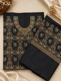 Kashmiri Pashmina Handmade Kacha Tanka Needle Work 3Pc Suit image 0