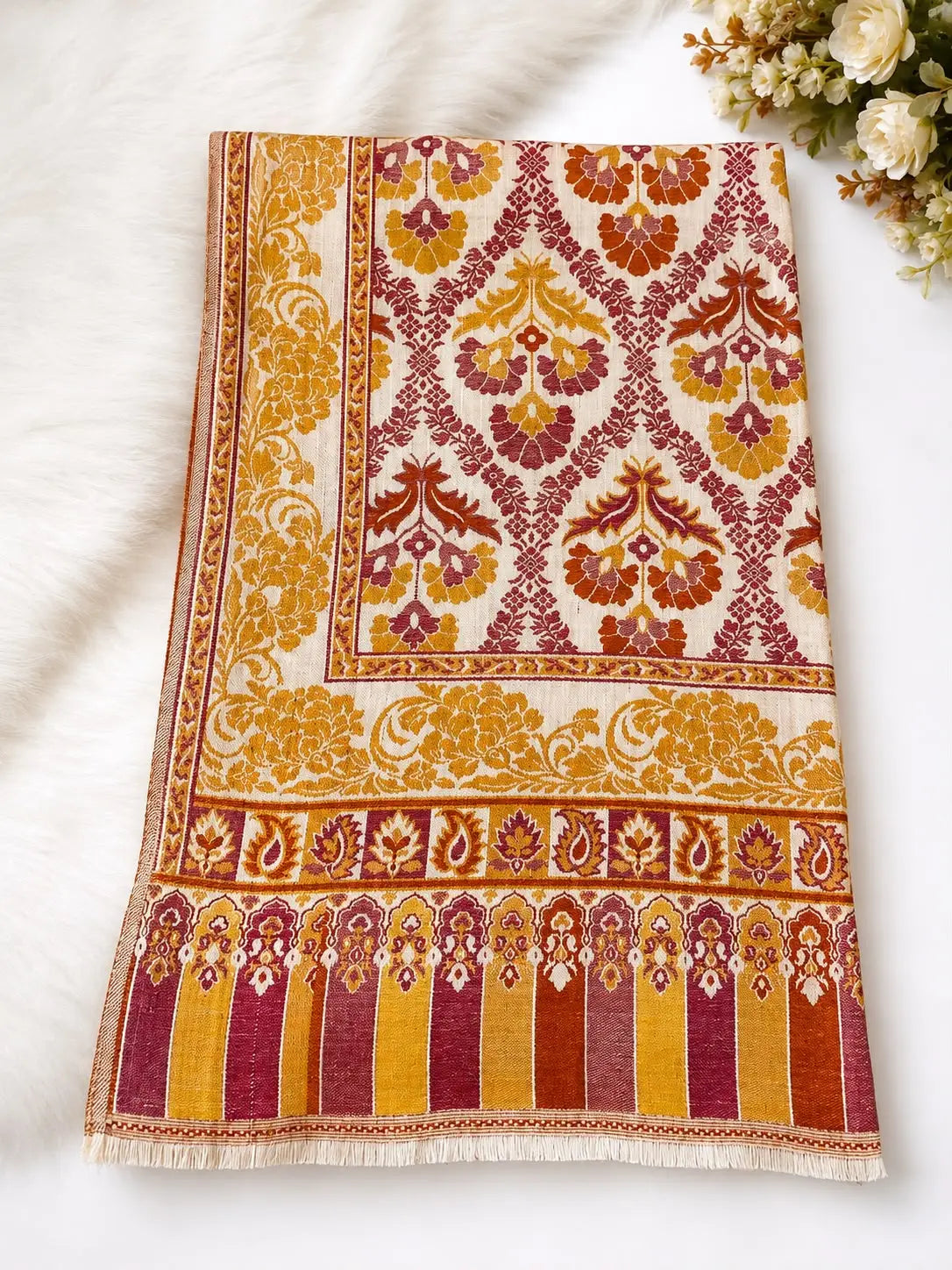 Premium Kani Pashmina Shawl image 0