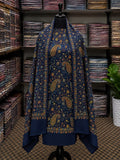 Kashmiri Pashmina Handmade Kacha Tanka Needle Work 3Pc Suit image 0