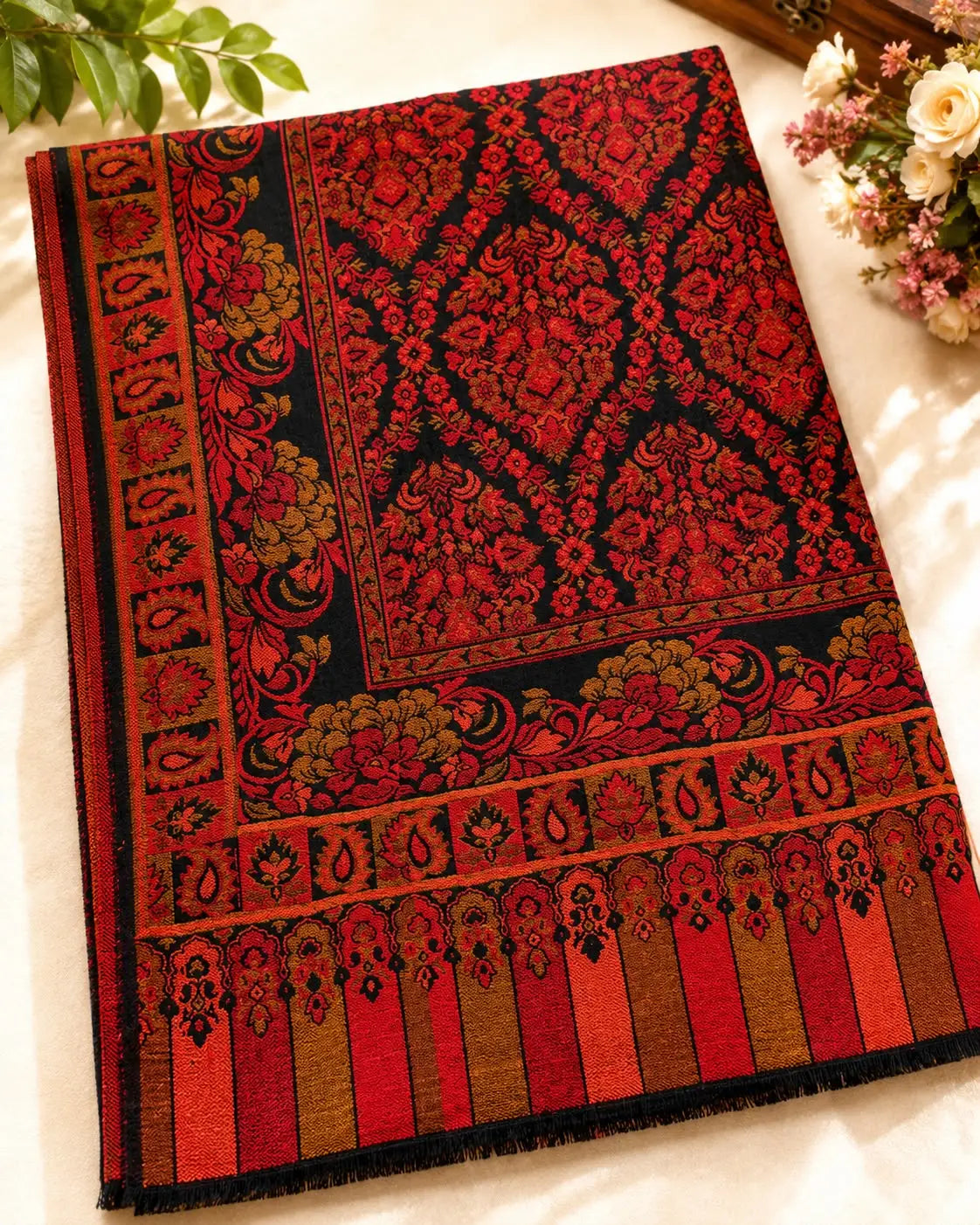Premium Kani Pashmina Shawl image 0