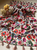 Luxury Khaddar Full Embroidered Shawl | Festive Wear