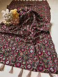 Luxury Khaddar Full Embroidered Shawl | Festive Wear